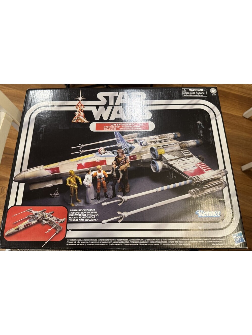 STAR WARS Luke Skywalker Red 5 X-Wing 3.75" Scale Action Vehicle